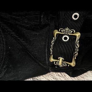 Shein Black and Gold BodySuit size M